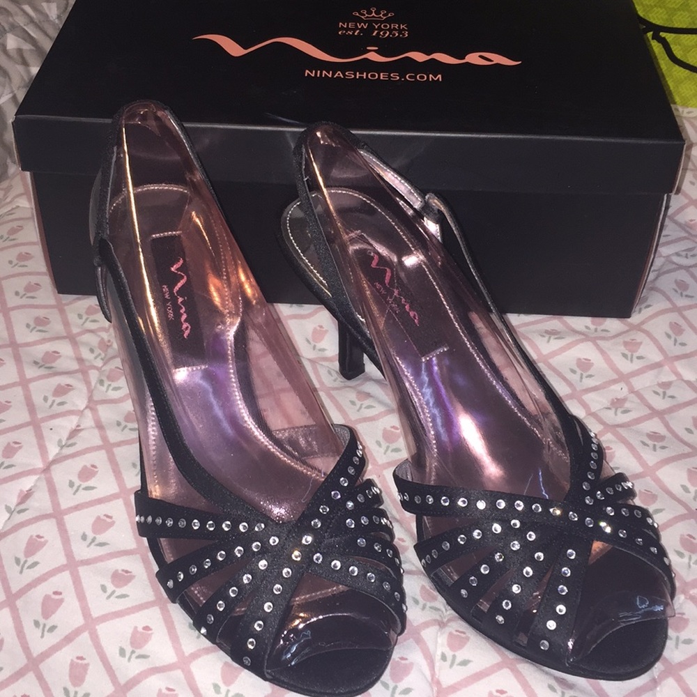 NEW Black Heels